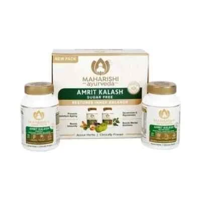 Maharishi Ayurveda Amrit Kalash (60 Nectar Tablets and 60 Ambrosia Tablets) - Image 1 of 4