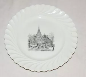 The American Church in Paris 10.1/2 inch - Haviland Limoges France - Picture 1 of 2