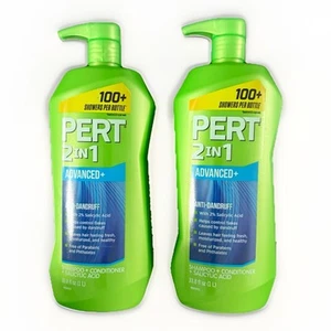2PK (67.6oz) Pert Plus 2 In 1 Anti Dandruff Shampoo & Conditioner, 33.8oz Each - Picture 1 of 1