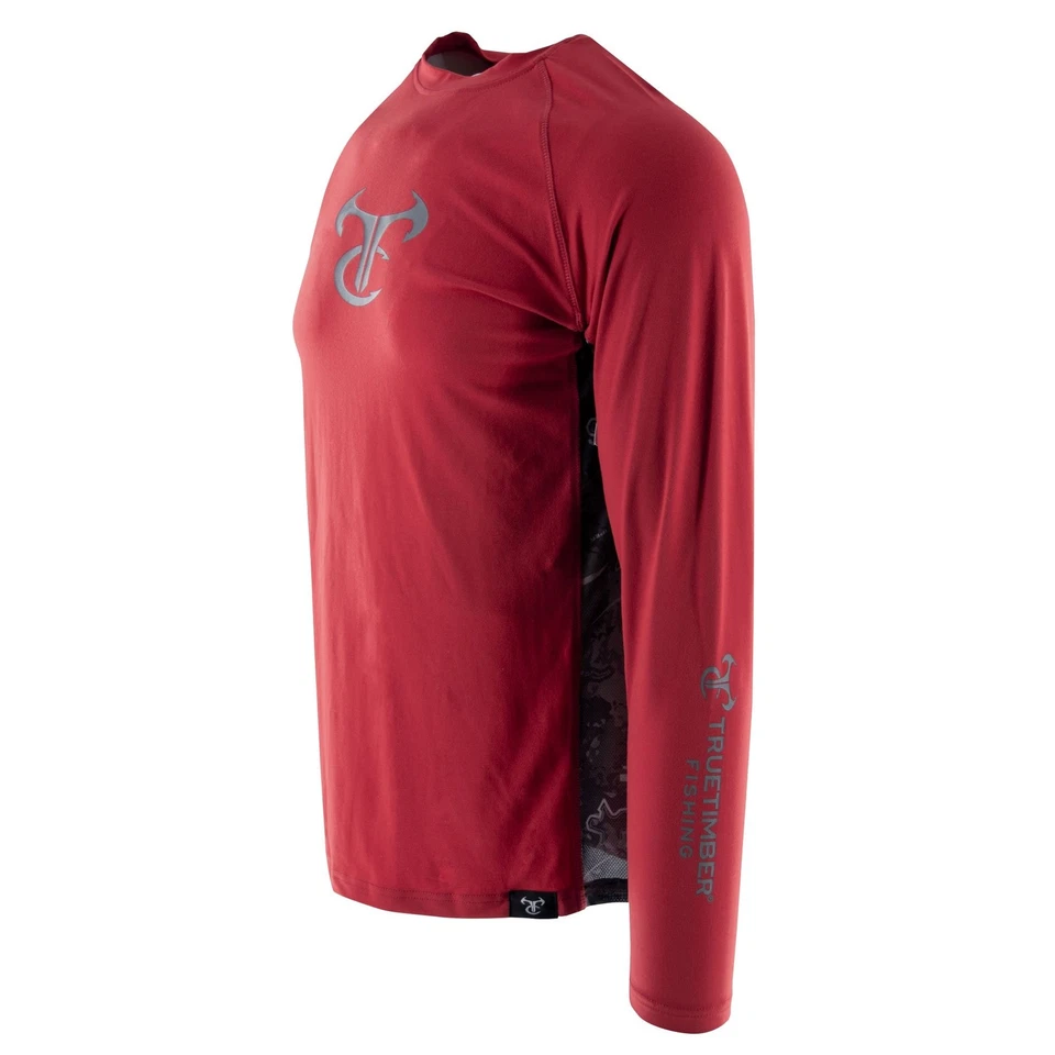 New True Timber Ripwater Red Hot/Viper Urban Ls Crew - Image 1 of 1