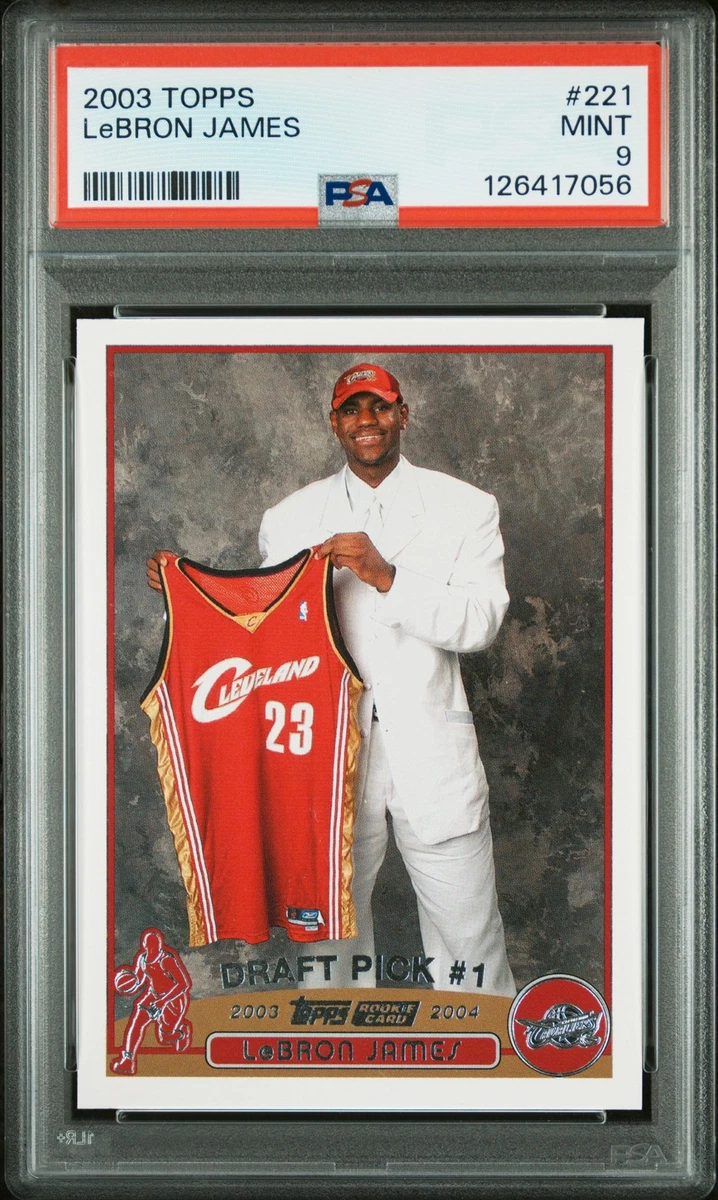 Topps LeBron James 9 Graded Basketball Sports Trading Cards
