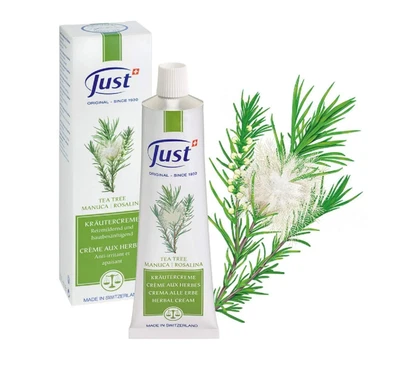 SWISS JUST JUST Switzerland Tea Tree Cream 100 ml
