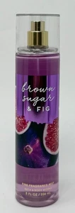 1 NEW RARE BATH & BODY WORKS BROWN SUGAR FIG FINE FRAGRANCE MIST SPRAY 8OZ HTF - Picture 1 of 5
