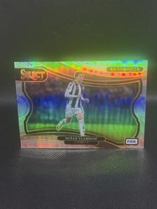 2024-25 Select FIFA Snapshots Silver Prizm Dusan Vlahovic #11 Juventus - Picture 1 of 2