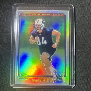 2001 Topps Chrome Refractor Shad Meier /999 - Picture 1 of 2