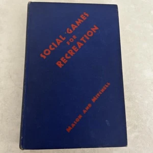 Social Games for Recreation, Mason and Mitchell; 1946 printing - Imagen 1 de 12