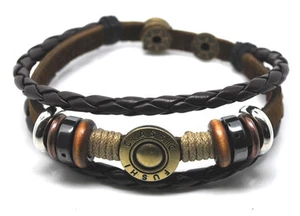 Leder Armband Bracelet Leather Unisex!Surferarmband Herren Damen - Picture 1 of 14