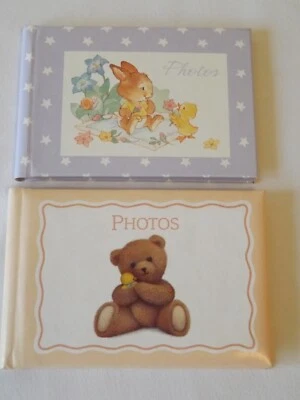 2 ÁLBUMES DE FOTOS RECARGABLES DE COLECCIÓN (SELLO Y CARLTON) BABY/GRAMMA BRAG ~ ¡IMPECABLES! Foto 1 de 3