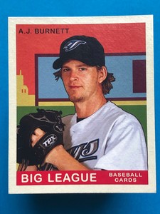 2007 Upper Deck Goudey Red Back AJ Burnett #1