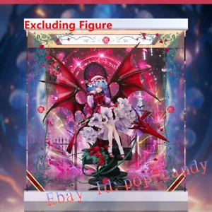 Acrylic Led Display Cases For ALTER Touhou Project Remilia Scarlet 1/7 Figure - Picture 1 of 7