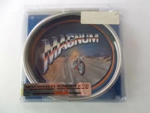 Magnum 62" Polished Stainless Hydraulic Clutch ’13-’16 / 180° 10mm 51462 - Picture 1 of 5