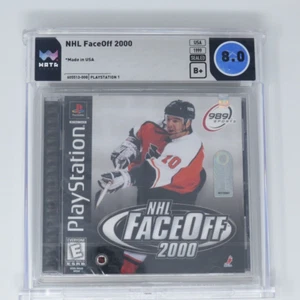 NHL FaceOff 2000 Sony Playstation Factory Sealed Video Game! Wata 8.5 B+ Hockey - Picture 1 of 4