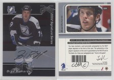 2002 ITG Be A Player Signature Series 2001-02 Buybacks Brad Richards #026 Auto