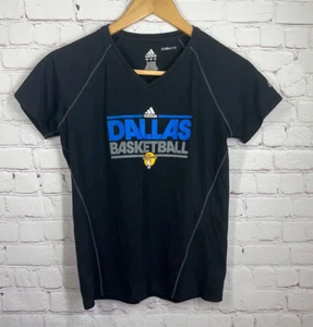 Adidas Women's Dallas Mavericks Climalite V-Neck Athletic Top Size: M Multicolor - Picture 1 of 6