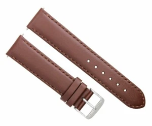 Movado 20mm X 16mm Cognac Leather Band w/Buckle - GENUINE - Picture 1 of 5