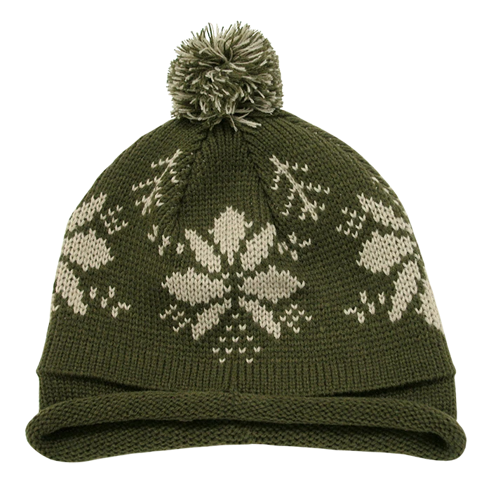 Beaine enrollable copo de nieve cubierta con pompón - 611B Foto 1 de 1