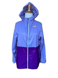 NORTH FACE Girls Windbreaker Spring Jacket Lavender Purple Size XL (18) Full Zip - Picture 1 of 14