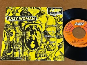 EL RITUAL Easy Woman LATIN FUNK PSYCH KRAUTROCK 1974 MEXICO 7" EP Avandaro - Picture 1 of 5