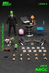 BROTOYS LR009B 1/12 Máscara Hombre Stanley 6" Coleccionable Masculino Figura de Acción Modelo Juguete - Imagen 1 de 17