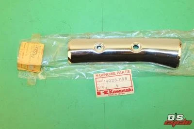 Cubierta de silenciador derecha 80-83 KZ750 LTD CSR 14025-1195 NUEVO DE STOCK Kawasaki OEM Foto 1 de 4