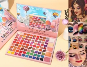 Big eyeshadow palette | Eyeshadow palette with highlighter 95 bridal & pro color - Picture 1 of 6