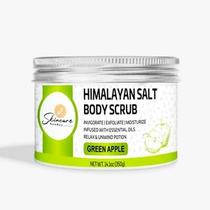 Skincare Sunday Himalayan Salt Body Scrub (GREEN APPLE) - Picture 1 of 5