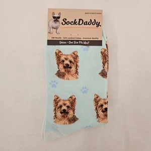 Calcetines Yorkie Raza Perro Unisex Calcetín Papá por E&S Pets - Imagen 1 de 3