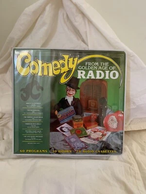 Comedy from the Golden Age of Radio 20 Audio Cassettes 60 Programs 30 Hours S-3 - Image 1 of 4