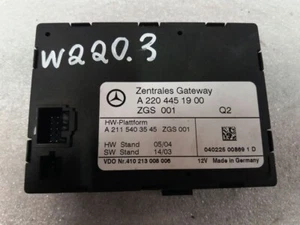 Unidad de control de puerta de enlace central Mercedes-Benz w220 S 320 CDI A2204451900 (3) - Imagen 1 de 2