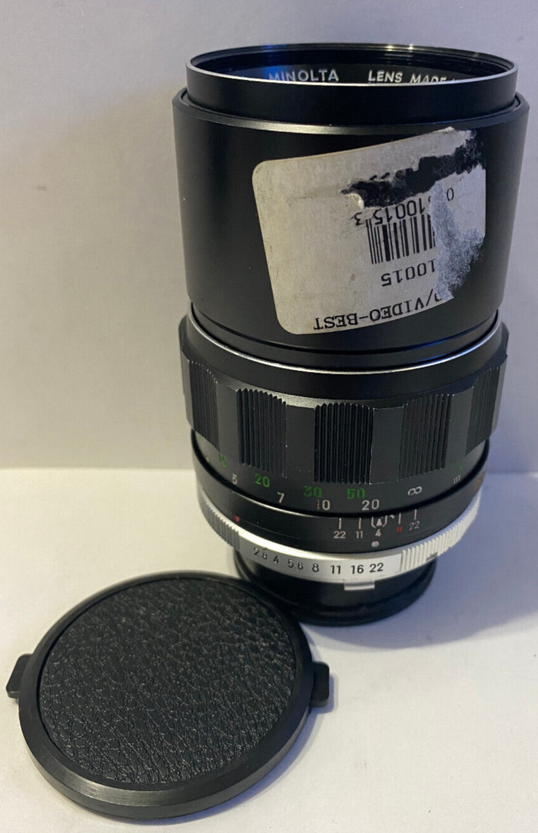 Minolta Rokkor PF 135mm Focal f/2.8 Camera Lenses for sale Minolta Rokkor PF 135mm Focal f/2.8 Camera Lenses for sale