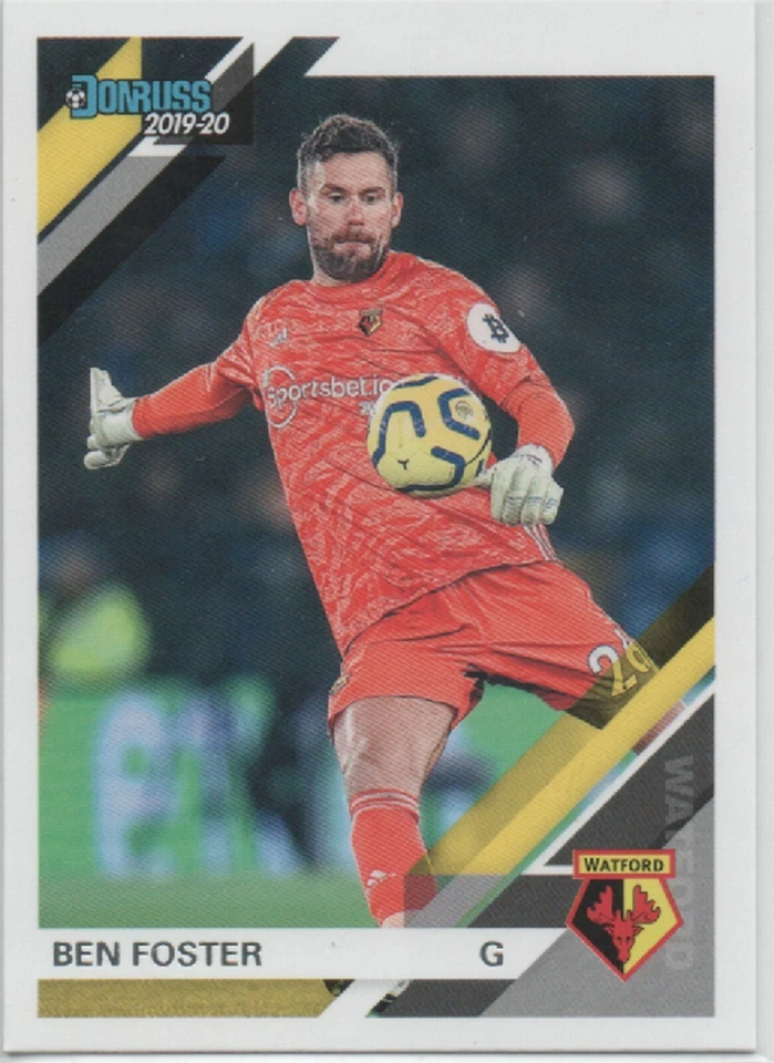 2019-20 Panini Chronicles Donruss #165 Ben Foster Watford base card - Image 1 of 1