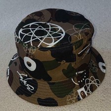 bape space camo bucket hat