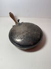 Vintage Antique Sheffield Silver Bed Warmer Crumb Catcher Epc 300 Engraved Horse