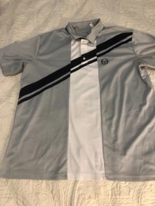 Sergio Tacchini Men's Tennis Polo Shirt Activewear Performance 2XL - Picture 1 of 10