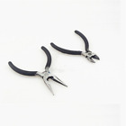Jewellery Making Mini Pliers Extra Long Bent Nose Side End Cutter Beading Tools