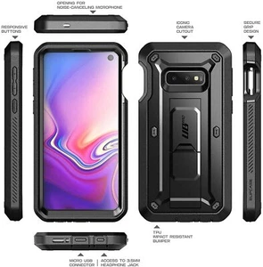 SUPCASE for Samsung Galaxy S10e Fullbody with Screen Case Stand Shockproof Cover - Picture 1 of 30