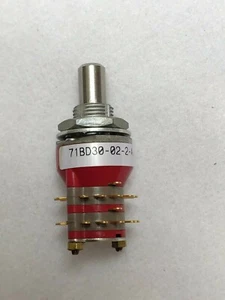 NEU Grayhill 71BD30-02-2-AJN SCHALTER DREHBAR 2-6POS 250MA 115V - Bild 1 von 5