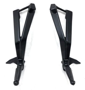 OEM Ducati 848 1098 1198 BLACK Left Right Rear Passenger Foot Pegs & Brackets - Picture 1 of 1