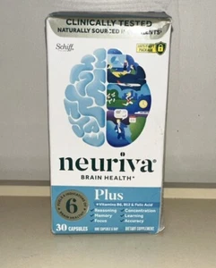 Neuriva Plus Brain Health Supplement 30 Capsules (Exp: 02/26) - Picture 1 of 1