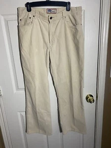 Vintage 1990s Old Navy Tan Corduroy Best In Denim Jeans - Bild 1 von 9