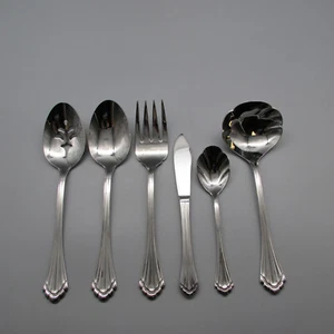 Oneida Stainless Flatware MARQUETTE - 6pc Serving Set N/O - Picture 1 of 4