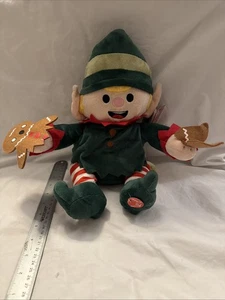 Musical Christmas Elf Broken Gingerbread Plays “Oops I Did it Again” DAN DEE - Picture 1 of 21