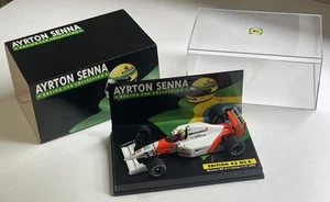 Ayrton Senna Minichamps McLaren MP4/7 Honda V12 model F1 car 1992 Ed43 #6 1:43rd - Picture 1 of 10