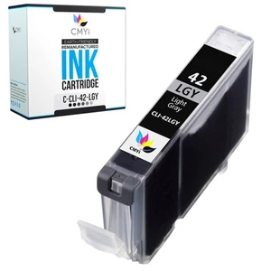 Paquete de 1 cartucho de tinta gris claro compatible CMYi CLI-42 para Canon PIXMA PRO-100S - Imagen 1 de 7