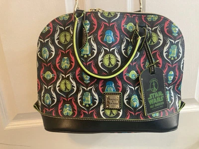 Disney Dooney & Bourke 2015 RunDisney Light Side Star Wars Satchel Crossbody - Image 1 of 4