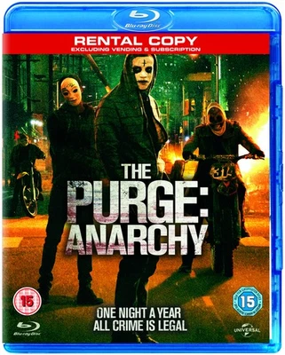 The Purge: Anarchy (Blu-ray) Frank Grillo Kiele Sanchez Zoe Soul Carmen Ejogo - Image 1 of 2