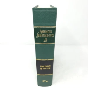 American Jurisprudence 2d Vol 57B NEGLIGENCE 1989 W Supplement - Picture 1 of 7