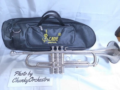 Yamaha YTR-136 Trompete vernickelt Studentenmodell mit Softcase #2307 - Bild 1 von 4