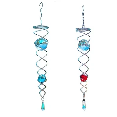 Dekorative Spirale - 2024  Gazing  Spiral Wind Spinner Stabilizer, Dekorati8793 - Bild 1 von 4