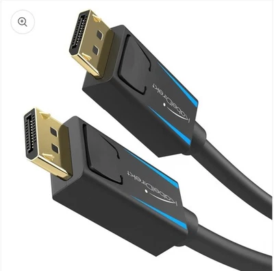 DisplayPort Cable 1.4 8k VESA Certified 15ft Black - Image 1 of 4